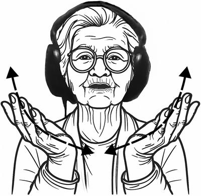 Partner-directed gaze and co-speech hand gestures: effects of age, hearing loss and noise